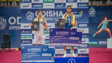 Sports News | Odisha Open: Kiran George Beats Priyanshu Rajawat to Win Men's Singles Title
