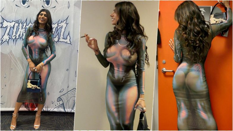 Ex-Pornhub Queen Mia Khalifa Wears Naked-est Dress, Former XXX Star Shares  Daring Photos on Instagram! | ðŸ‘— LatestLY