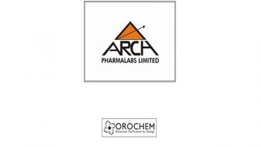 Business News | Arch Pharmalabs Ties Up with Orochem Technologies Inc., USA