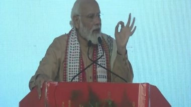 India News | PM Modi Slams Previous CPIM Govt in Tripura, Says BJP Govt Working to Develop Tripura as Gateway to Connectivity in Northeast