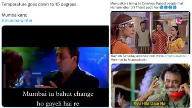 Mumbai Winter Funny Memes and Jokes Go Viral As Netizens Just Cannot Understand Sudden Chilly Weather in Maximum City