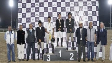 Sports News | National Equestrian Championship: Dhriti Wadhwa Bags Top Podium Spot in Grade 3 Fault and out