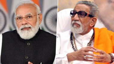 Balasaheb Thackeray Birth Anniversary: PM Narendra Modi Pays Tribute to Shiv Sena Founder, Says Outstanding Leader Who Always Stood With People