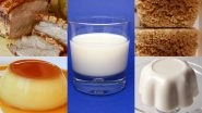 National Milk Day 2022 in US: From Roast Pork to Kalakand, Mouth-Watering Dishes To Make Using Milk