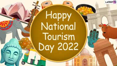 National Tourism Day 2022 Wishes & HD Images: WhatsApp Messages, Travel Postcards, Quotes and Greetings To Share With Friends
