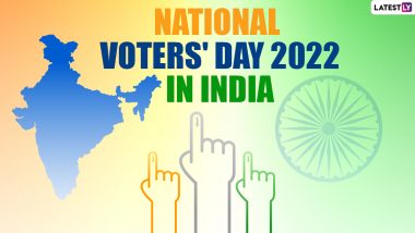 National Voters' Day 2022 in India: Know Importance of Voting And Why Voters' Day is Celebrated on 25th January