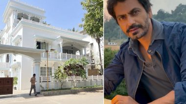 Nawazuddin Siddiqui Builds His Dream Bungalow in Mumbai; Check Out Pics of the Actor's All-White Abode