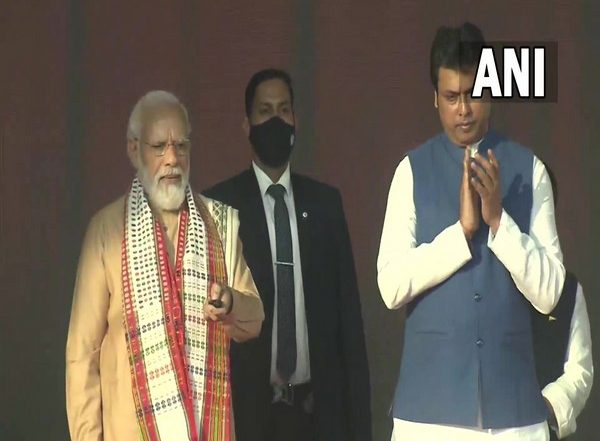 PM Narendra Modi Inaugurates New Integrated Terminal Building at Tripura Airport, Launches Several Key Initiatives