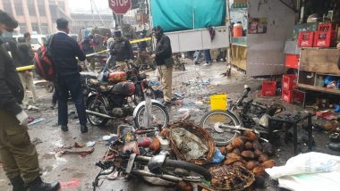 Pakistan Blast: IED Explosion in Busy Lahore Market Leaves Two Dead, Several Injured; Baloch National Army Claim Responsibility