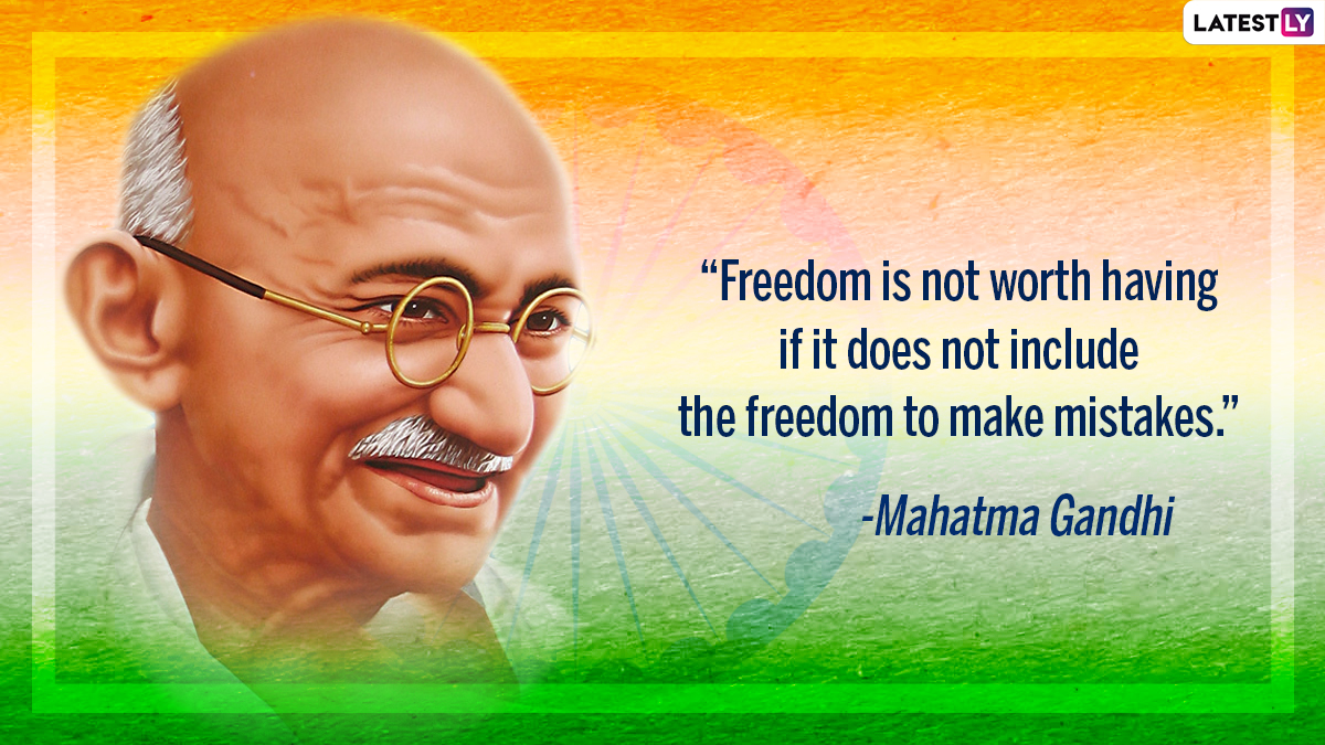 Martyrs’ Day 2022 Quotes & HD Images: Famous Lines by Mahatma Gandhi ...