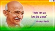 Martyrs&rsquo; Day 2022 Quotes & HD Images: Famous Lines by Mahatma Gandhi, Wallpapers and WhatsApp Status To Mark Bapu's Death Anniversary on 30 January