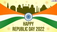 Republic Day 2022 Greetings & HD Images: WhatsApp Messages, Gantantra Diwas Wallpapers, Telegram Photos, Facebook Quotes, Status and Pics To Wish on January 26