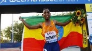 Sports News | Ethiopia's Ejegayehu Taye, Berihu Aregawi Break 5km World Records in Barcelona