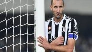 Sports News | Juventus Captain Giorgio Chiellini Tests Positive for Covid-19