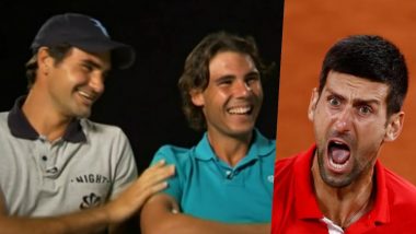 Rafael Nadal and Roger Federer Mocking and Laughing at Novak Djokovic? The Answer Is a Big Fat NO! (Watch Video)
