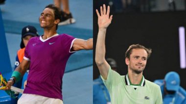 Rafael Nadal vs Daniil Medvedev Head-to-Head Record: Take a Look at Who Dominates This Epic Rivalry Ahead of Their Australian Open 2022 Men’s Singles Final Match