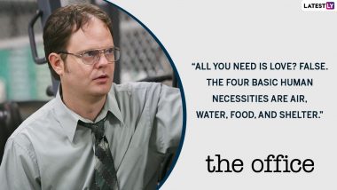 Rainn Wilson Birthday Special: 10 Quotes by the Actor as Dwight Schrute From The Office That Are Weird Yet Thoughtful!
