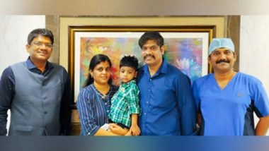 Business News | Rela Hospital Saves the Life of a Two-and-a-half-year-old Child by Successfully Performing a Rare ECMO CPR Procedure