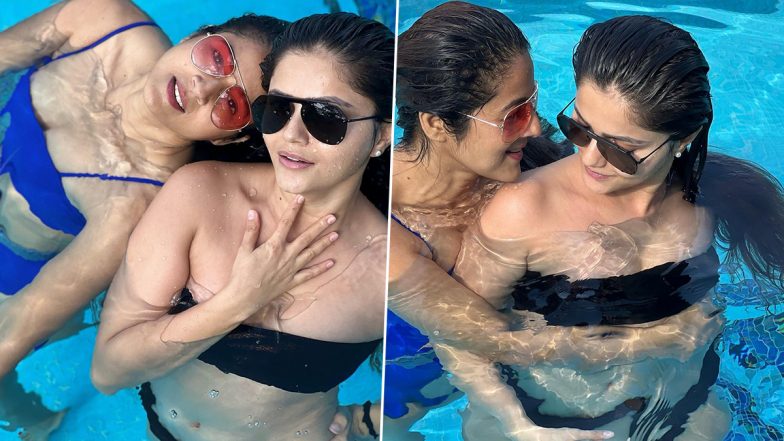 Hotties Rubina Dilaik And Keerti Gaekwad Kelkar Set Internet Ablaze With Their Sexy Avatars In Two-Piece Swimsuits (View Pics)