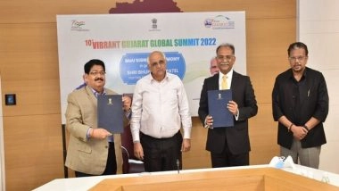 Business News | RIL to Invest Rs 5.95 Lakh Crore in Green Energy, Other Projects in Gujarat