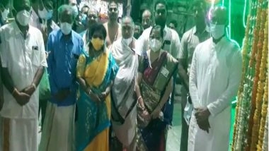 India News | Telangana Governor Offers Prayers at Andhra's Tiruchanur Temple