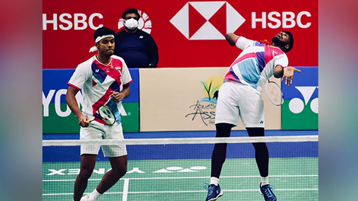 Chirag Shetty-Satiwiksairaj Rankireddy at Commonwealth Games 2022, Badminton Live Streaming Online Know TV Channel and Telecast Details for Mens Doubles Event at Birmingham CWG 🏆 LatestLY
