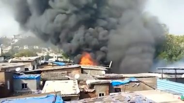 Mumbai: Fire Breaks Out at Furniture Scrap Shop in Ghatkopar, No Casualty Reported