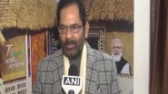Pegasus Spyware: Congress Doing Politics Over an Expired Issue, Says Mukhtar Abbas Naqvi