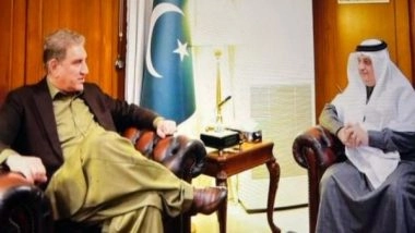 World News | Pak Minister Qureshi Slammed on Social Media over 'offensive' Posture in Meeting with Saudi Envoy