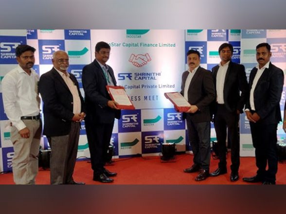 Business News | Shrinithi Capital Pvt. Ltd., an Emerging Chennai Based NBFC Bags 300 Crores Co-lending Facility from IndoStar Capital Finance Ltd. - Vimarsana News