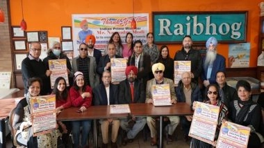 World News | Sikh Groups in US Laud PM Modi for His 'phenomenal Job' for Punjab, Its People