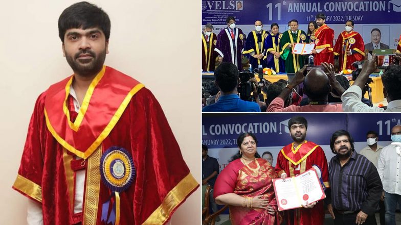 Silambarasan TR Honoured With A Doctorate By Vels University, Pics From The Ceremony Go Viral