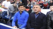 Novak Djokovic 'Arrested' Minutes After Visa Cancellation Decision Overturned, Serbian Tennis Ace&rsquo;s Father Confirms (Watch Video)