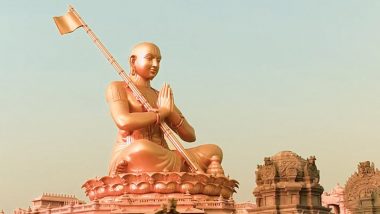 Statue of Equality: PM Narendra Modi To Unveil 216-Feet Statue of Saint Ramanujacharya in Hyderabad on February 5