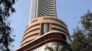 Business News | Sensex Slumps 884 Points from Day's High; Closes 77 Points Down