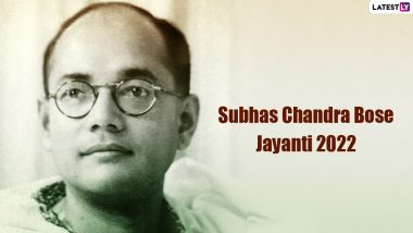 Subhas Chandra Bose Jayanti 2022 Wishes & HD Images: WhatsApp Messages,  Quotes, Wallpapers and SMS for Netaji's 125th Birth Anniversary | 🙏🏻  LatestLY