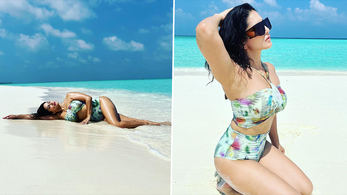 Sunny Leone stuns in her latest post as she says hello from Maldives