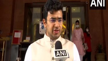 India News | Bengaluru is Home to 40 Pc of India's Unicorns, Soonicorns: MP Tejasvi Surya