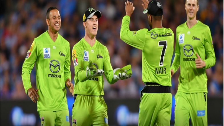 Sydney Thunder vs Hobart Hurricanes, BBL 2021–22 Live Cricket Streaming: Watch Free Telecast of Big Bash League 11 on Sony Sports and SonyLiv Online