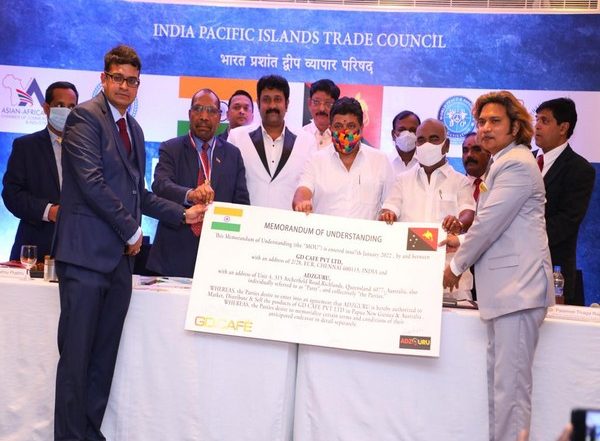 Business News | TN Minister Palanivel Thiagarajan Launches PNG Coffee in India; AdzGuru Connects Businesses of India, Papua New Guinea