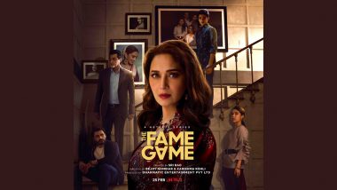 The Fame Game: Madhuri Dixit Nene's Debut Netflix Series, Backed by Karan Johar, To Premiere On February 25 (View Poster)