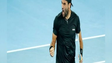 Sports News | Australia Open: Berrettini Beats Monfils in Five-set Thriller to Set Up a SF Clash with Nadal