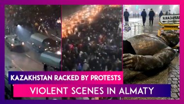 Kazakhstan Protests: Dozens Of Protesters, Policemen Killed In Almaty; Government Resigns