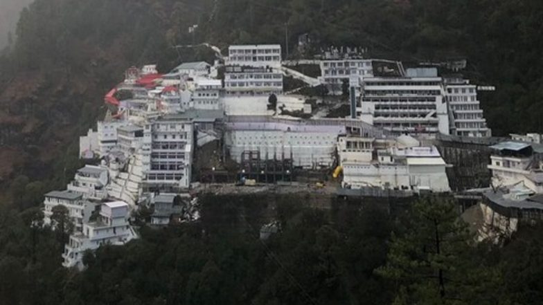 Jammu and Kashmir: New Track to Mata Vaishno Devi Shrine Closed Following Heavy Rainfall, Water Level in Chenab River Rises