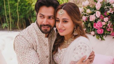 Varun Dhawan and Natasha Dalal Complete One Year of Marital Bliss, Actor Shares Pictures From Their Wedding Festivities!