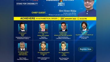 Business News | Governance Now to Honour Achievers with Visionary Awards 2021