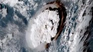 Tonga's Hunga-Tonga-Hunga-Ha'apai Volcano Erupts Again, Watch Video and Satellite Images