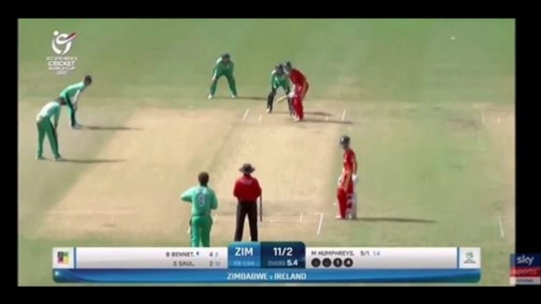 ICC U19 WC: Earthquake Felt at Ireland-Zimbabwe Match