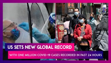 US Sets New Global Record With One Million Covid-19 Cases Recorded In Past 24 Hours