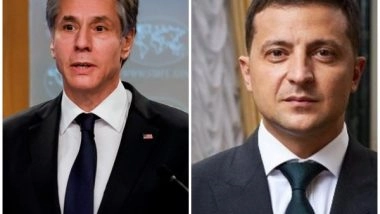 World News | Blinken Reaches Kyiv, Tries to Defuse Ukraine Crisis